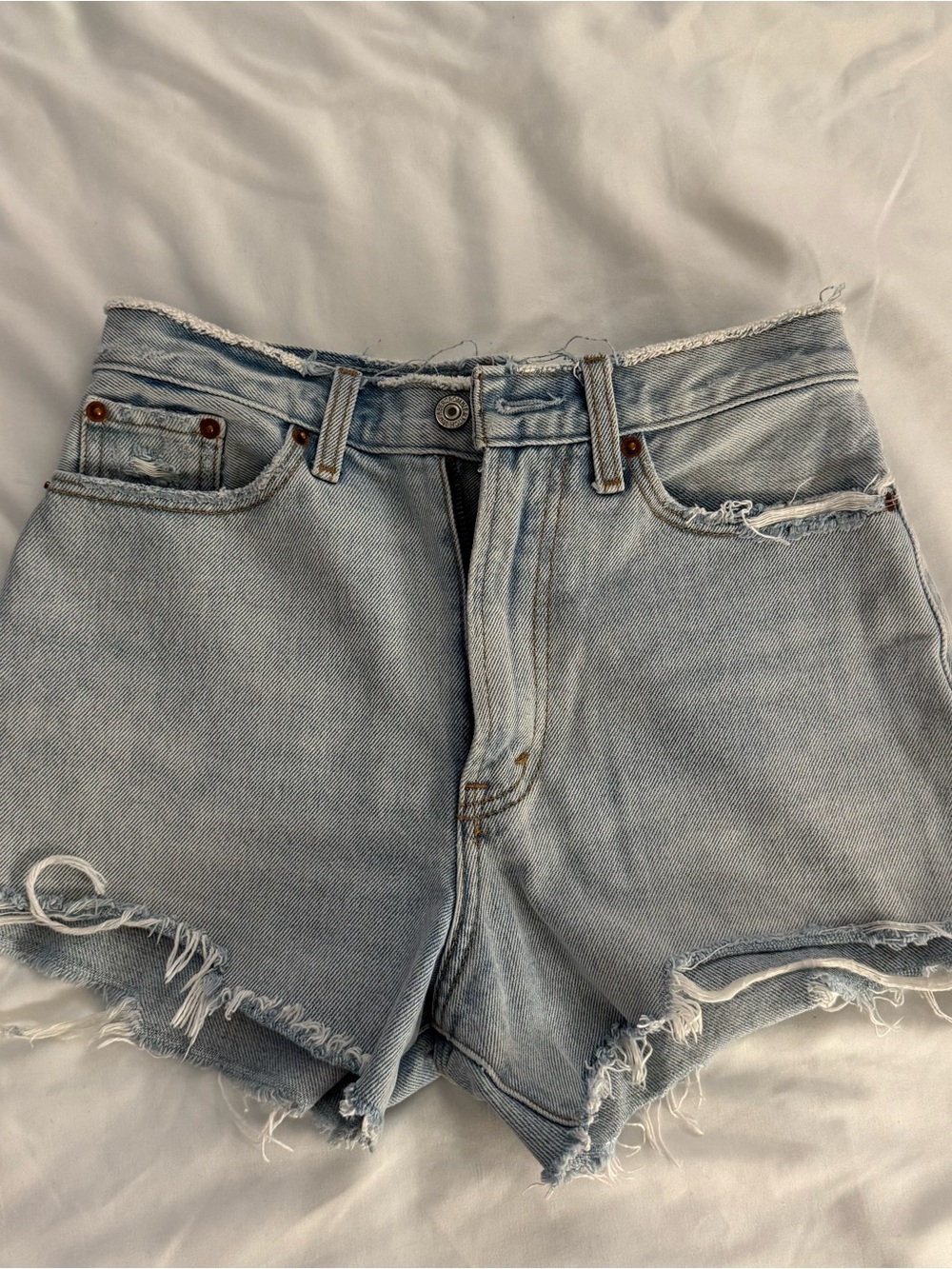 Abercrombie & Fitch Jean Shorts 25